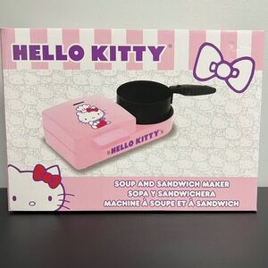 Sanrio Hello Kitty Baby Pink Soup & Sandwich Maker Brand New NIB